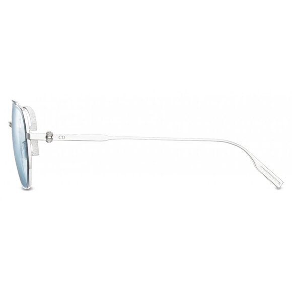 NEW DIOR SUNGLASSES, UNISEX SILVER BLUE EYEWEAR DIOR - Picture 4 of 5